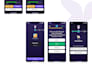 design modern mobile app UI UX in figma